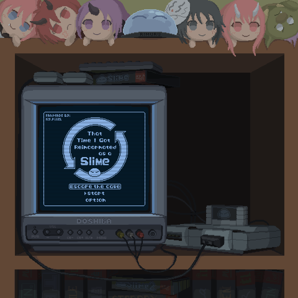 Wanted to make a fanart of Reincarnated as a Slime because I really enjoyed the anime. It was quite a large canvas to draw on but enjoyed making it nonetheless