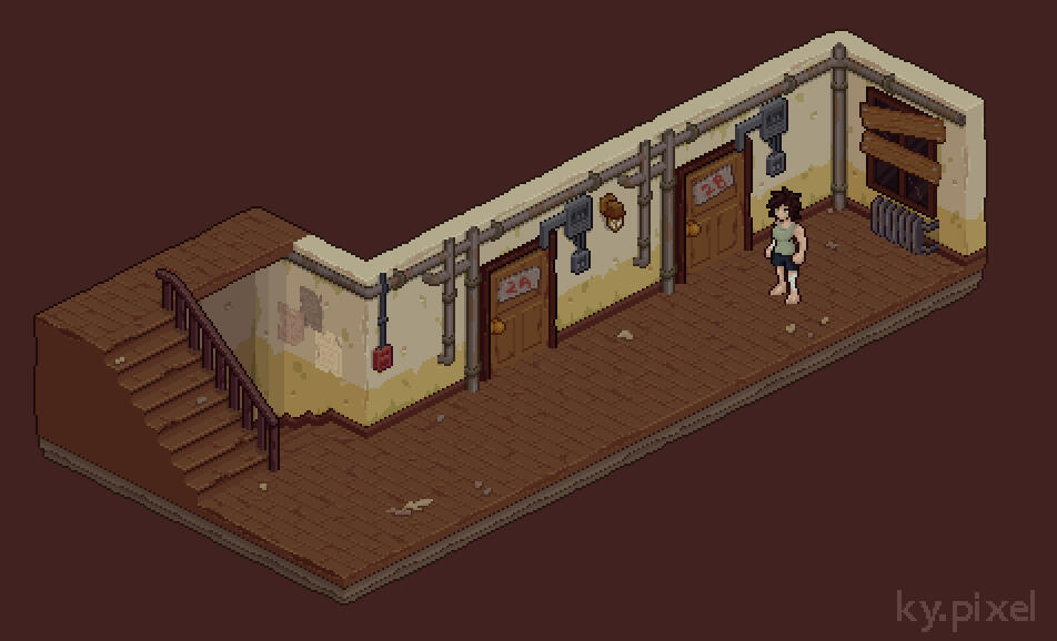 Post Apocalyptic Corridor