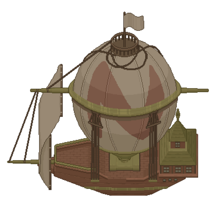 Top Down Airship